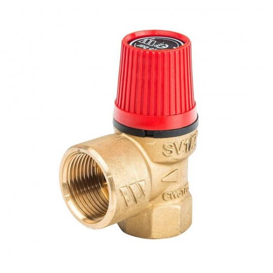 Предохранительный клапан для систем отопления 1.5 бар 10004636(0216015N) Watts SVH 15 -1/2